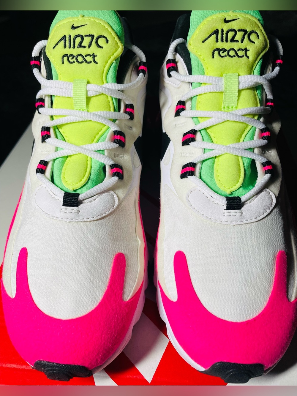 Nike Air Max 270 React Hyper Pink (Women's) 7.5W